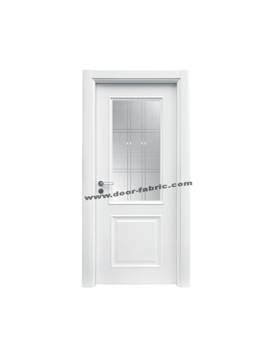 Y-2 Glassed  Lacquer Door