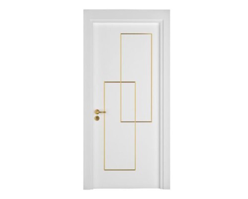 Soft White Gold Melamine Door