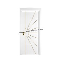 Gold Designed Melamine Door